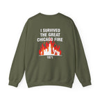 Great Chicago Fire Classic Back Print Sweatshirt