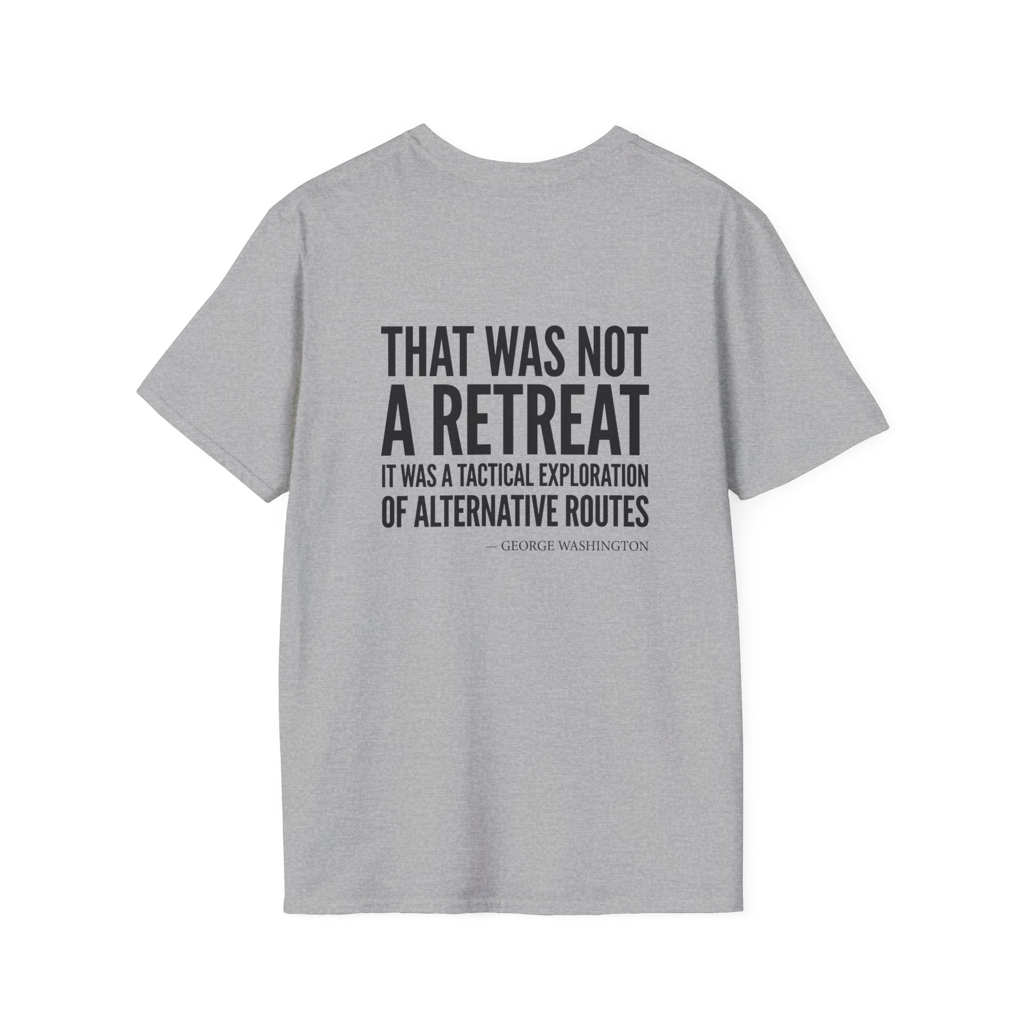 Washington Strategic Relocation Back Print T-Shirt