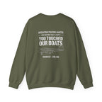 Operation Praying Mantis Back Print Sweatshirt