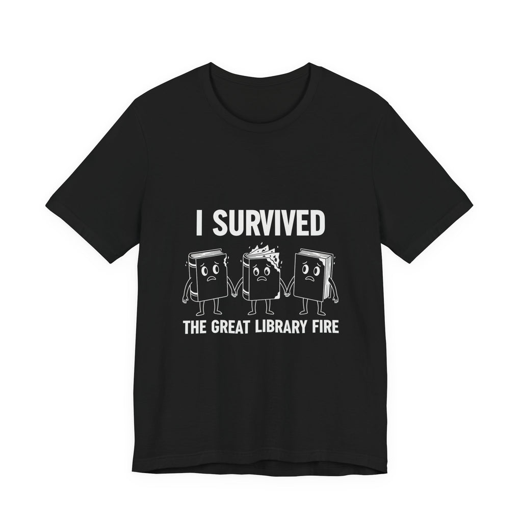 I Survived The Great Library Premium Tee
