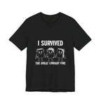I Survived The Great Library Premium Tee