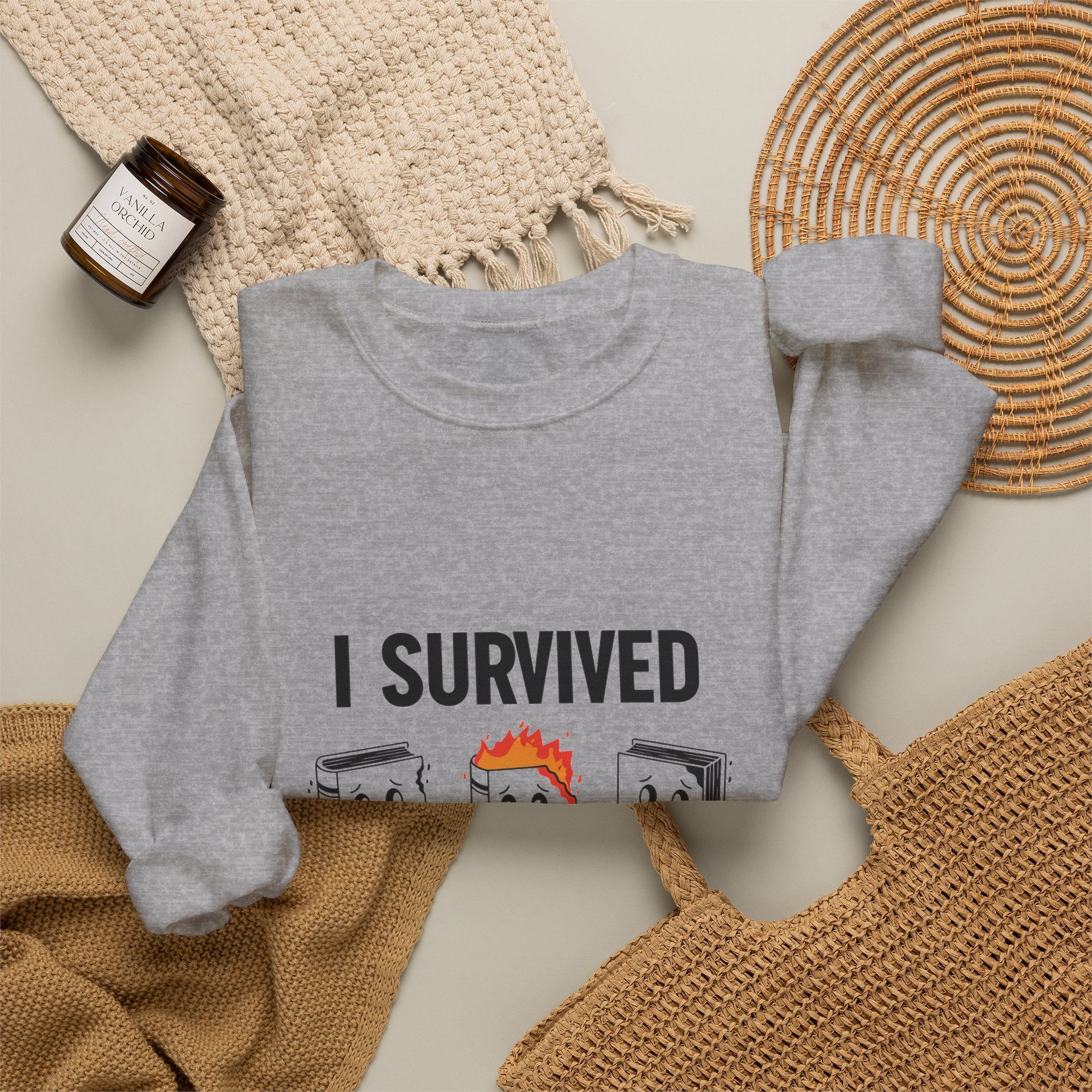 I Survived The Great Library Sweatshirt