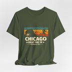 Chicago Great Fire 5K Retro Premium Tee