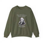 Thomas Jefferson Procrastination Double Spaced Sweatshirt