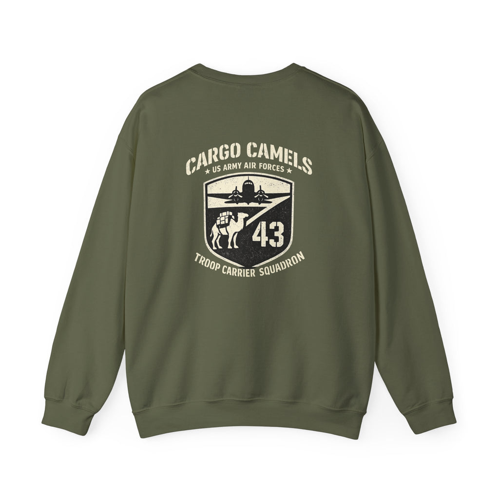 Cargo Camels WWII Usaaf Troop Back Print Sweatshirt