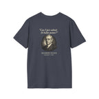Woodrow Wilson Fourteen Points Procrastination Back Print T-Shirt