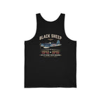 Black Sheep Squadron Crest Back Print Tank Top