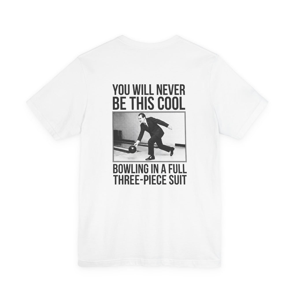 Nixon Suit Bowling Flex Back Print Premium Tee