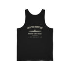 Civil War River Ironclads Back Print Tank Top