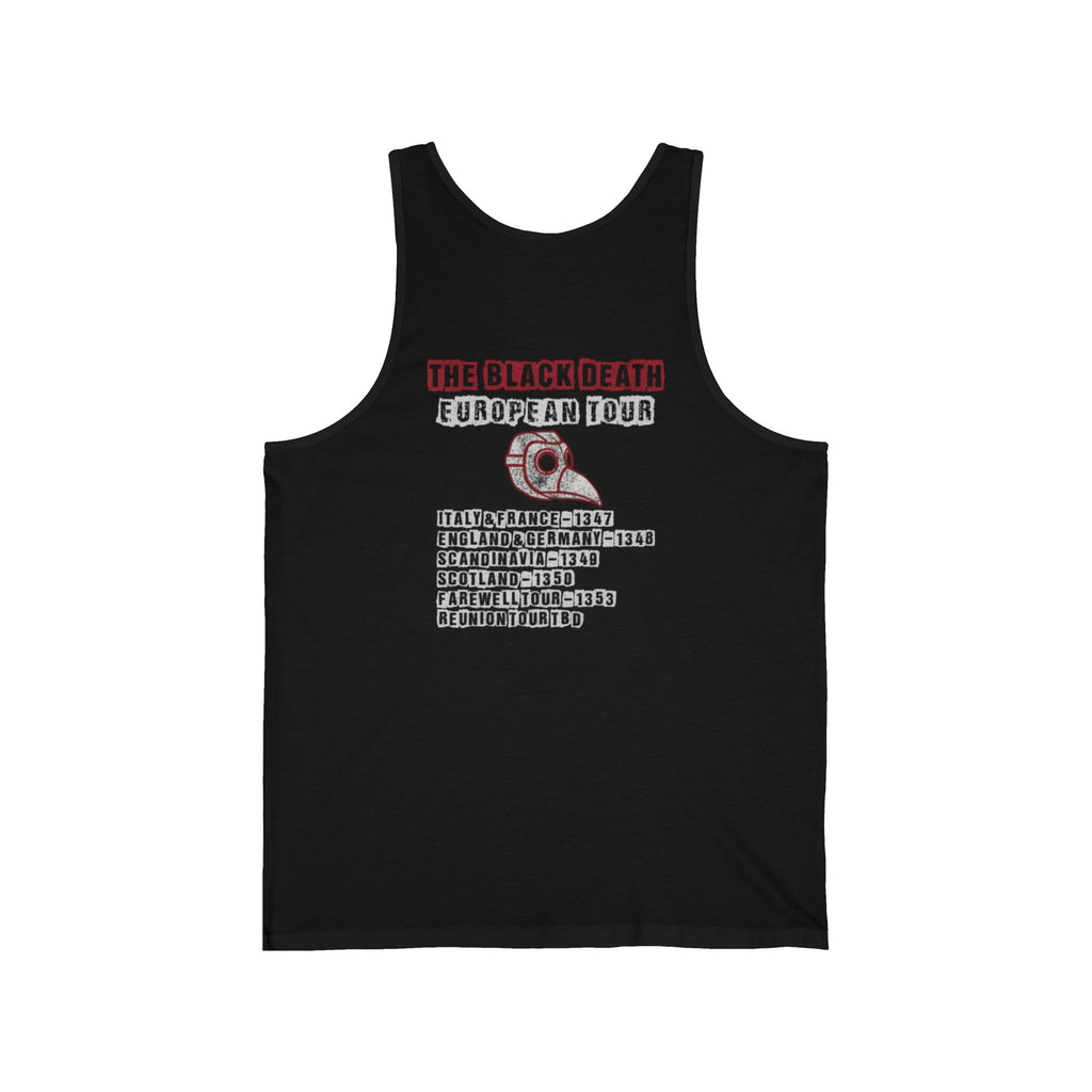 The Black Death European Tour Back Print Tank Top