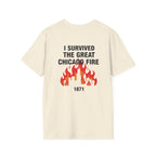 Great Chicago Fire Classic Back Print T-Shirt