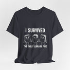 I Survived The Great Library Premium Tee