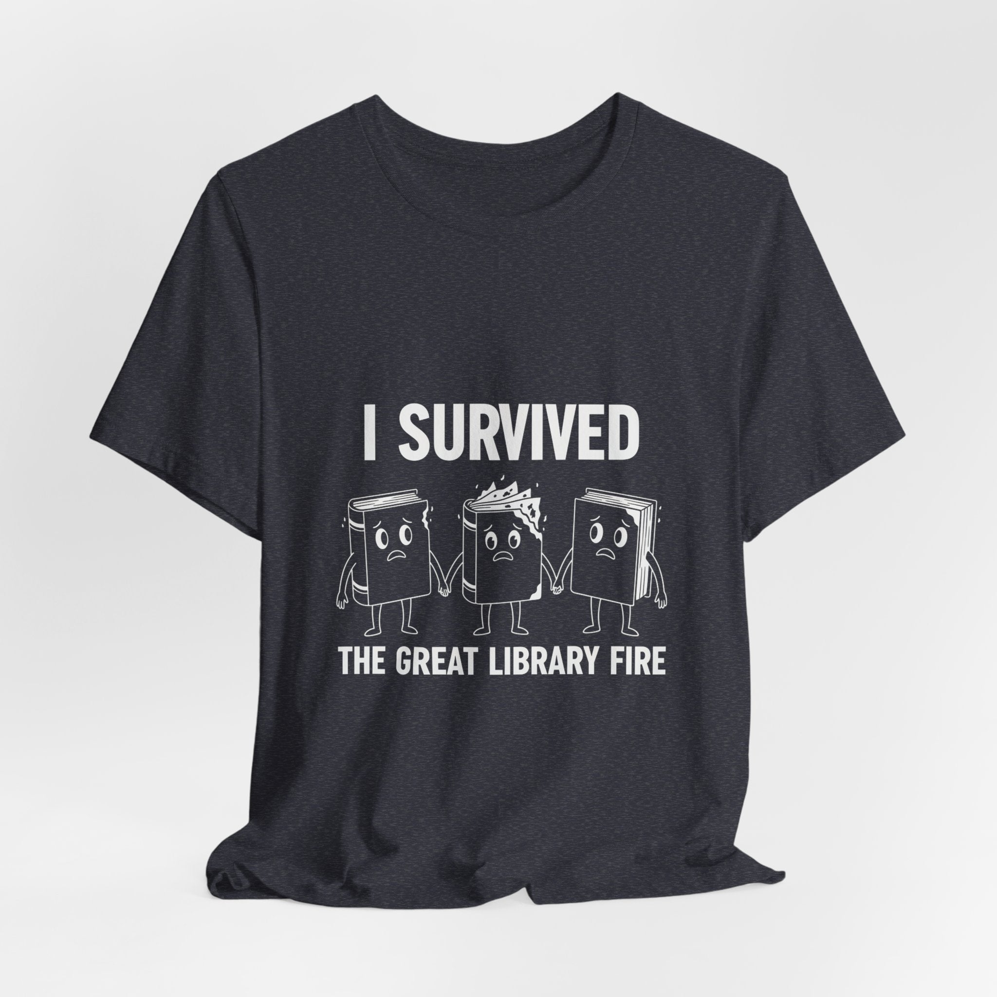 I Survived The Great Library Premium Tee
