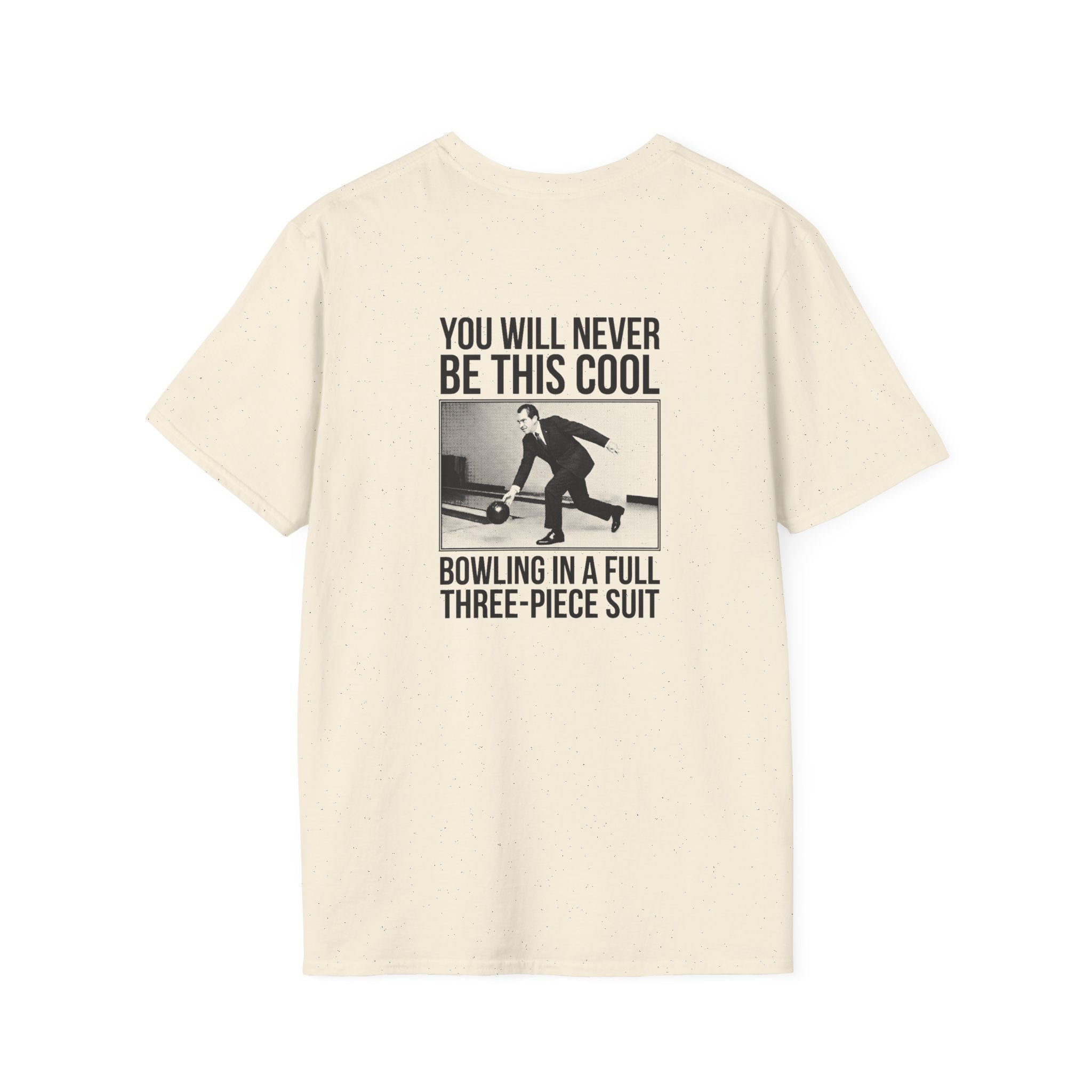 Nixon Suit Bowling Flex Back Print T-Shirt