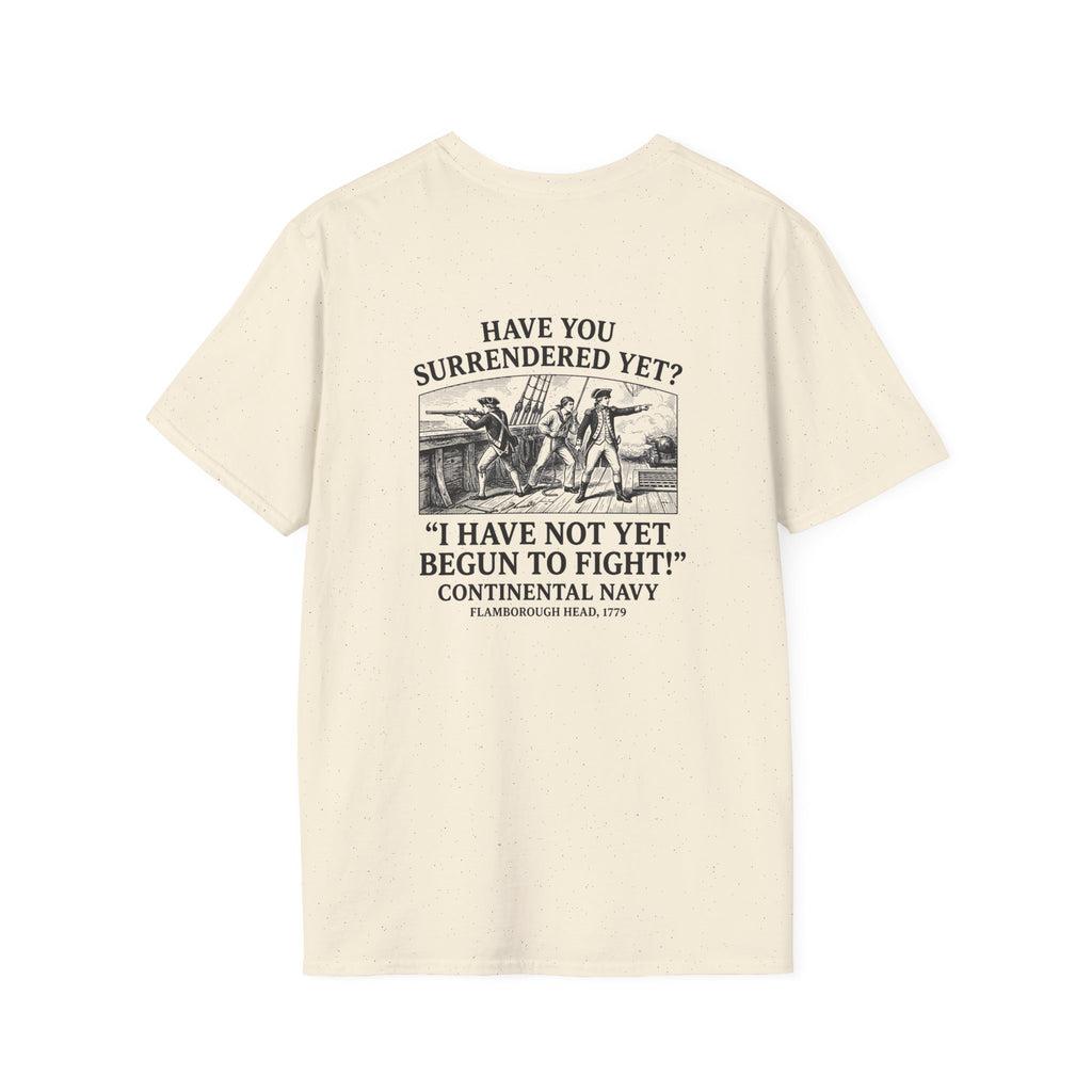 Not Yet Begun To Fight Back Print T-Shirt