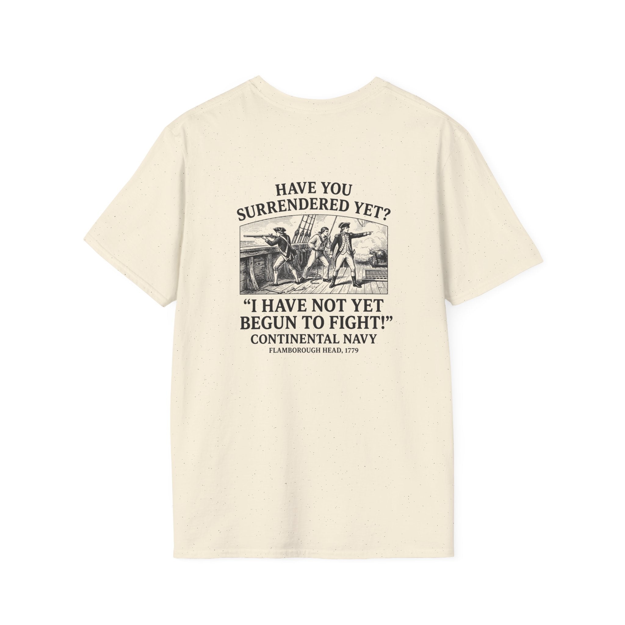 Not Yet Begun To Fight Back Print T-Shirt