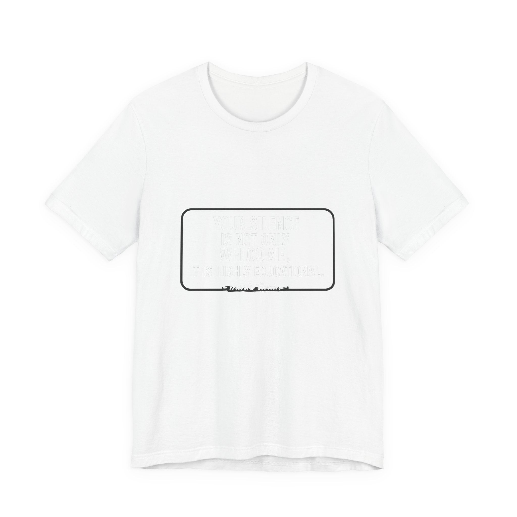 Your Silence Is Educational Premium Tee