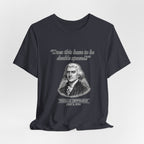 Thomas Jefferson Procrastination Double Spaced Premium Tee