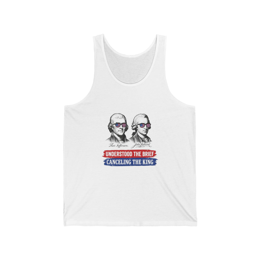 Jefferson Hancock Canceling The King Tank Top
