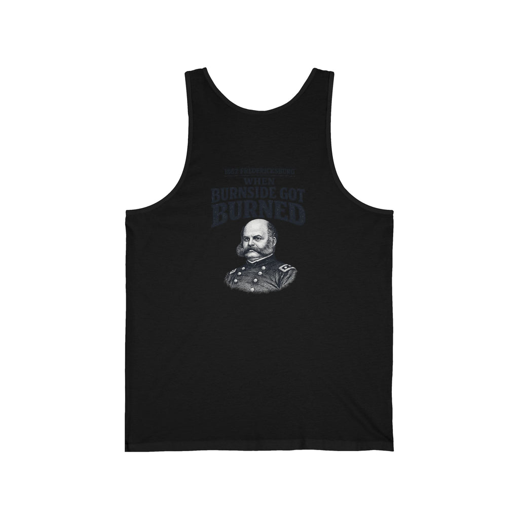Fredericksburg Burnside Got Burned Vintage Back Print Tank Top