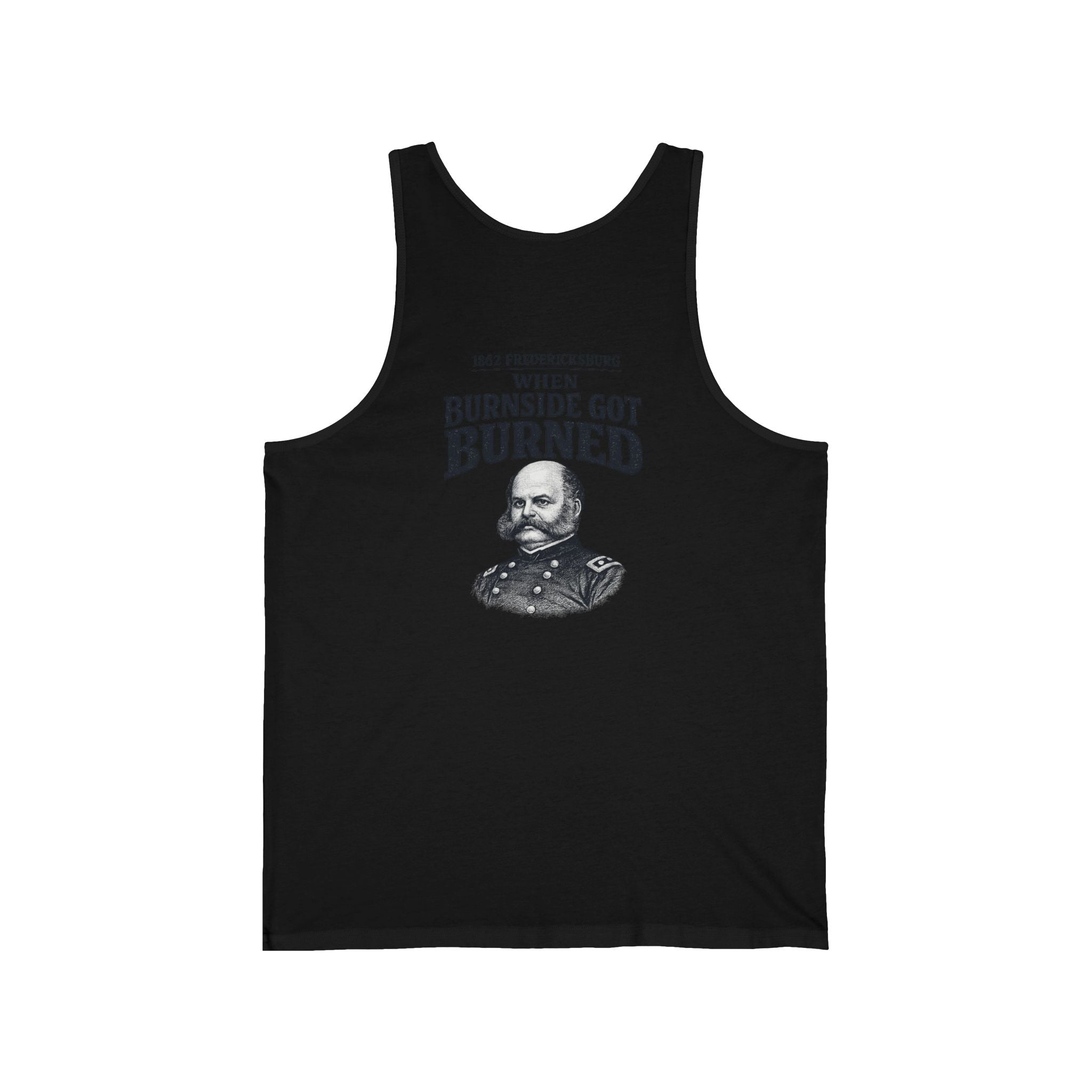 Fredericksburg Burnside Got Burned Vintage Back Print Tank Top