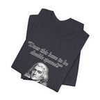 Thomas Jefferson Procrastination Double Spaced Premium Tee