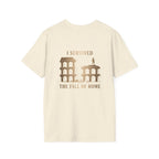 I Survived The Fall of Back Print T-Shirt