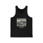 Out of Ammunition Fix Bayonets Tank Top