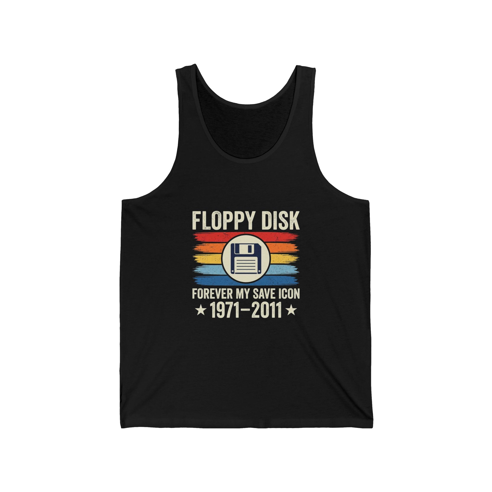 Floppy Disk Memorial Tank Top