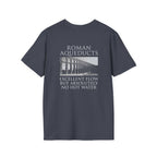 Roman Aqueducts Service Review Back Print T-Shirt