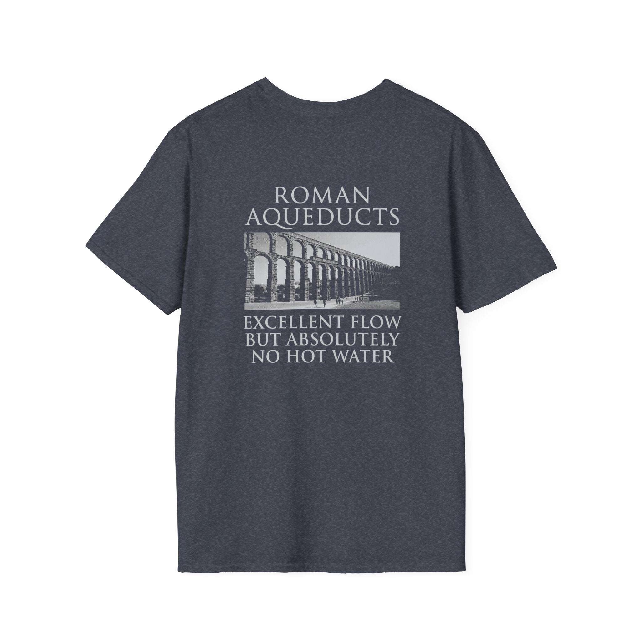 Roman Aqueducts Service Review Back Print T-Shirt