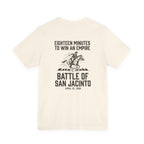 San Jacinto Eighteen Minutes Back Print Premium Tee