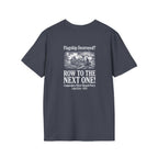 Row To The Next Ship Back Print T-Shirt