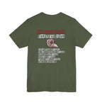 The Black Death European Tour Back Print Premium Tee