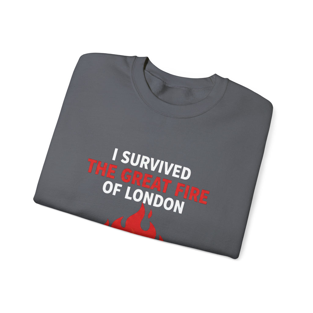 I Survived The Great Fire Sweatshirt
