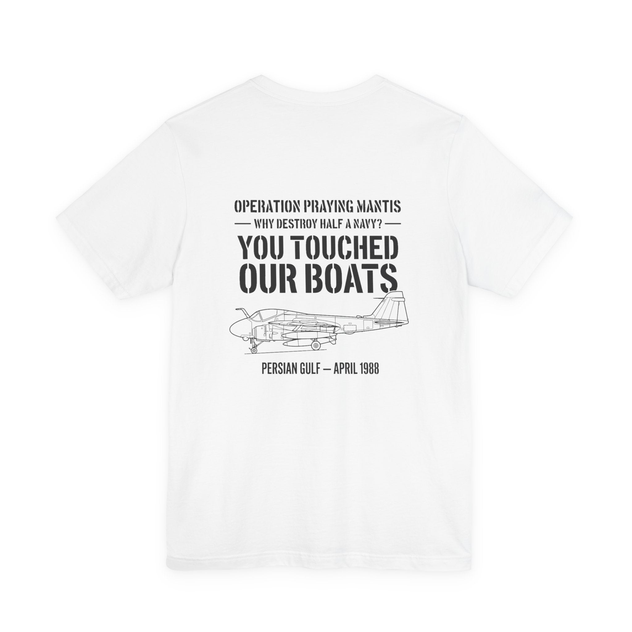 Operation Praying Mantis Back Print Premium Tee