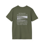 Roman Aqueducts Service Review Back Print T-Shirt
