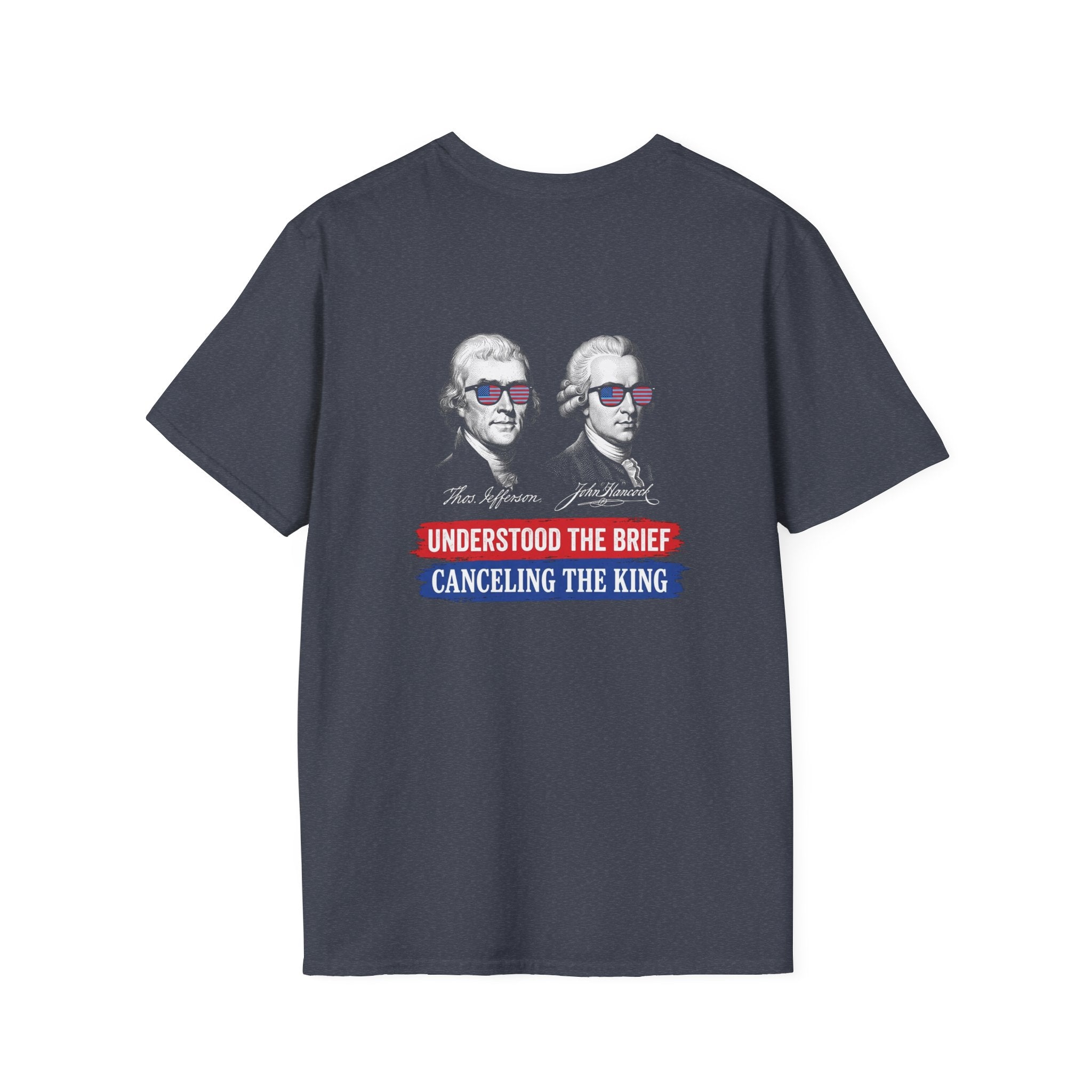 Jefferson Hancock Canceling The King Back Print T-Shirt