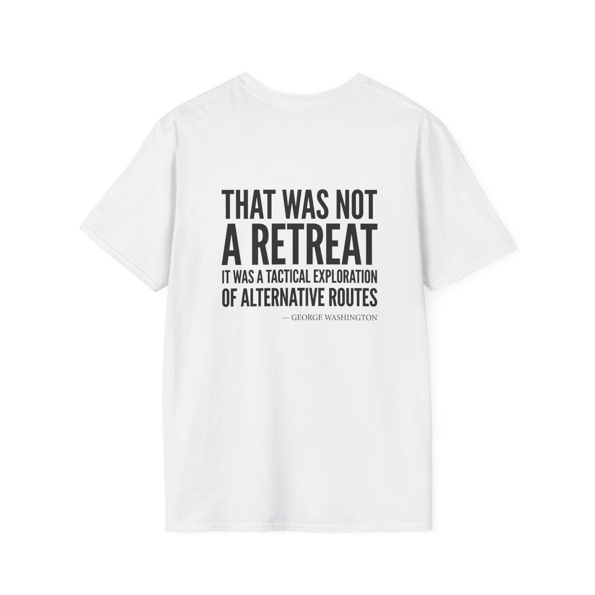 Washington Strategic Relocation Back Print T-Shirt