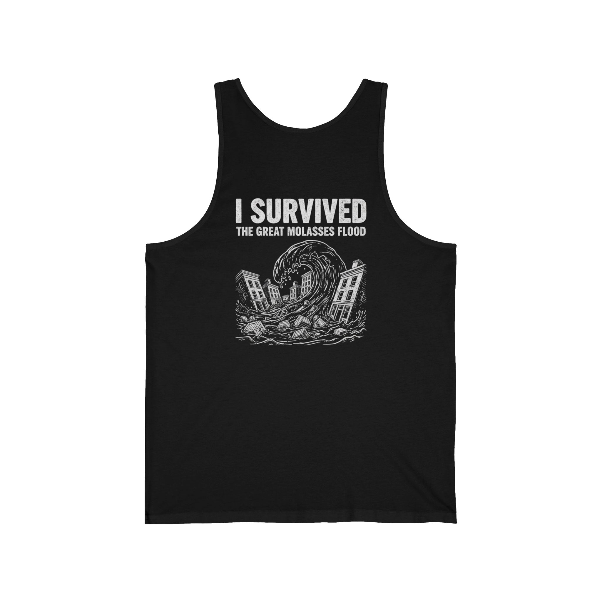 Great Molasses Flood Back Print Tank Top