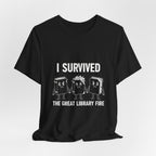 I Survived The Great Library Premium Tee