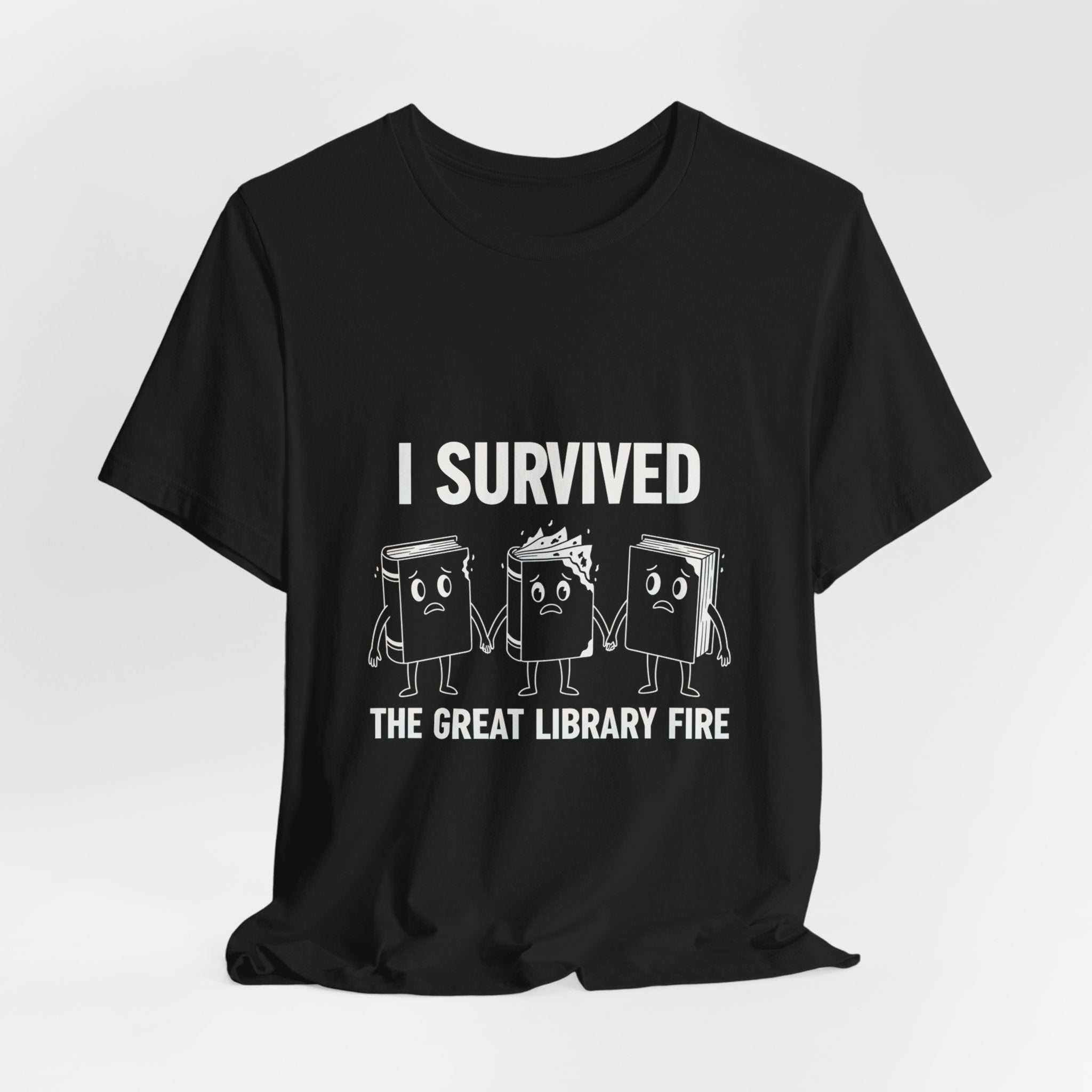I Survived The Great Library Premium Tee