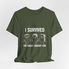 I Survived The Great Library Premium Tee