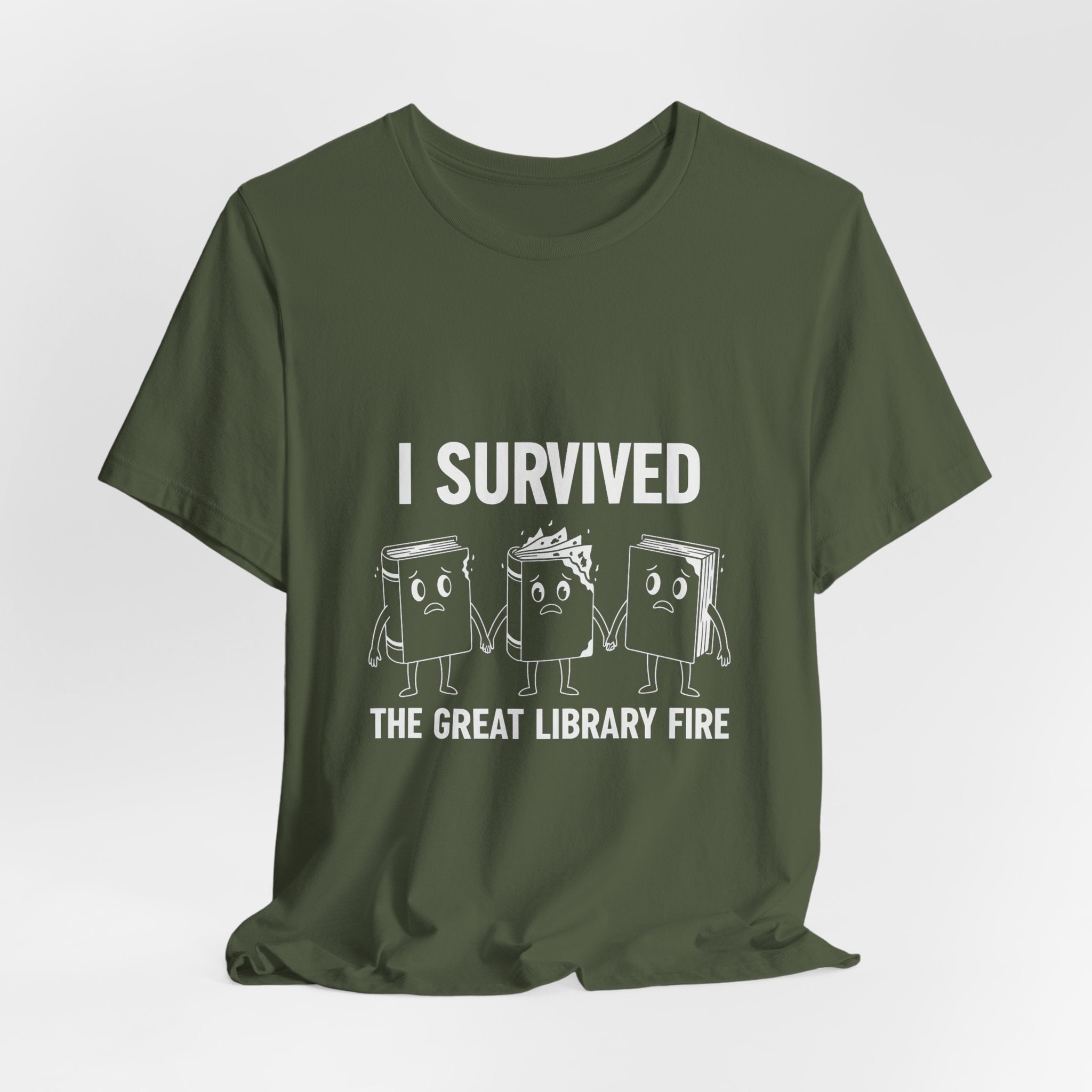 I Survived The Great Library Premium Tee