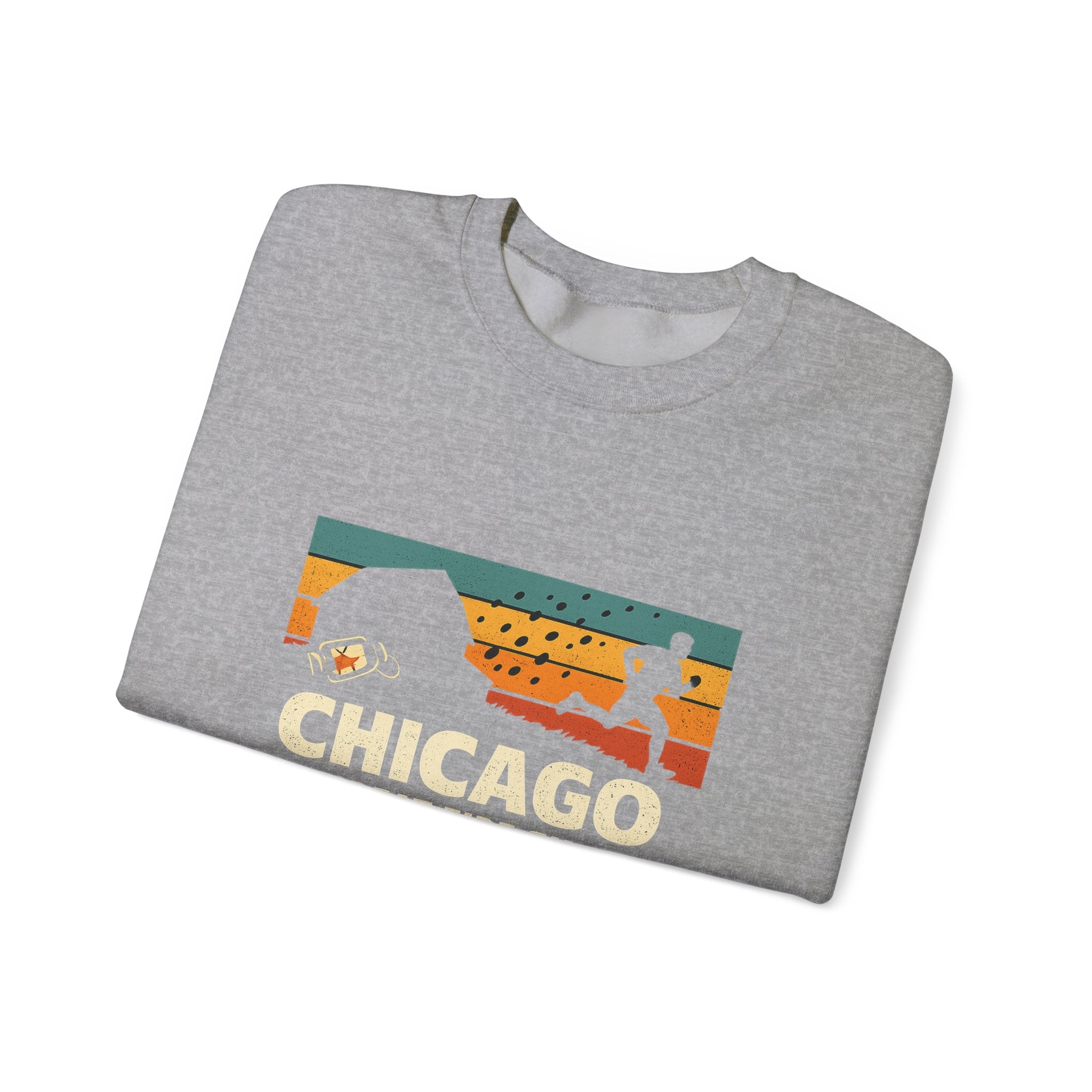 Chicago Great Fire 5K Retro Sweatshirt