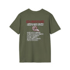 The Black Death European Tour Back Print T-Shirt