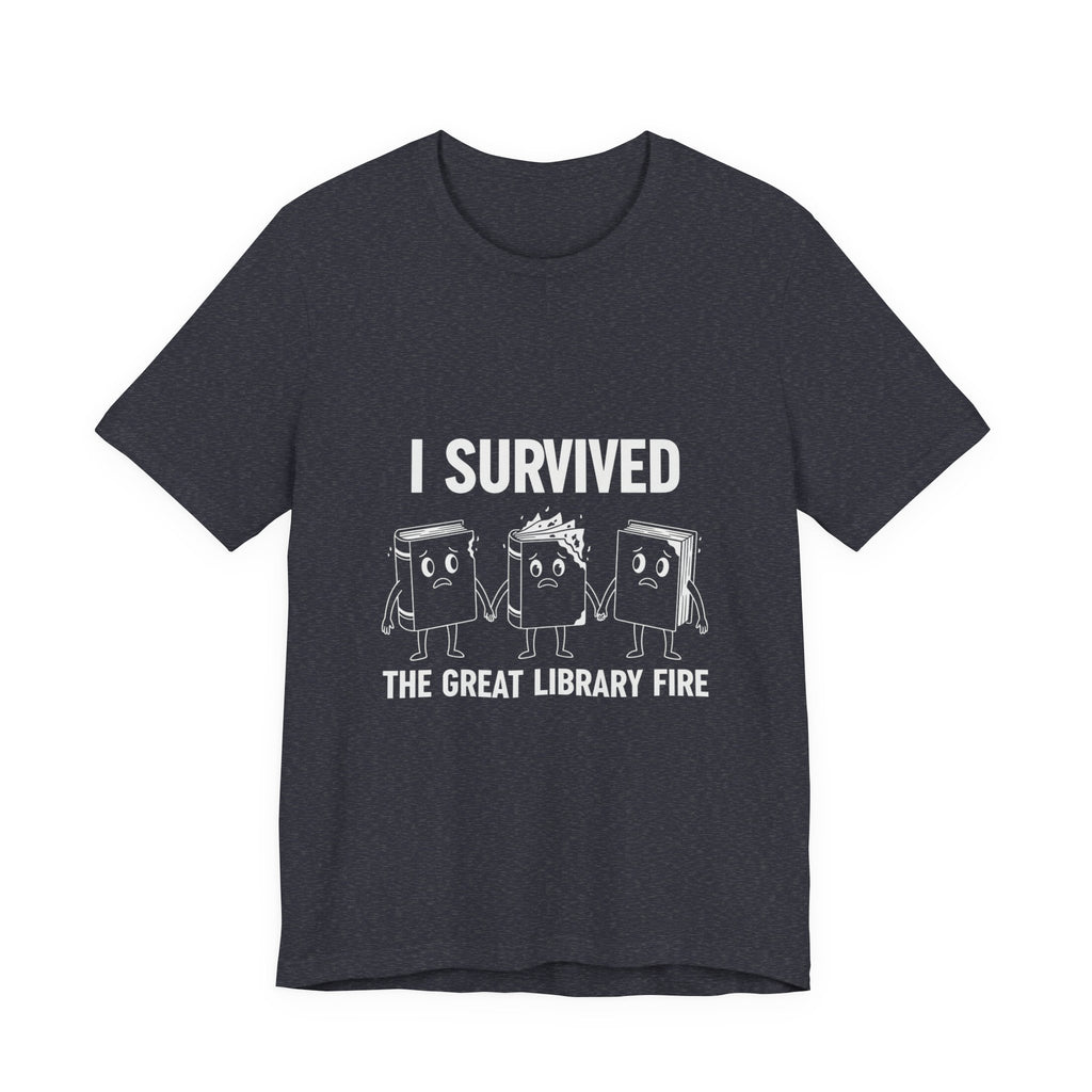 I Survived The Great Library Premium Tee