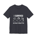 I Survived The Great Library Premium Tee