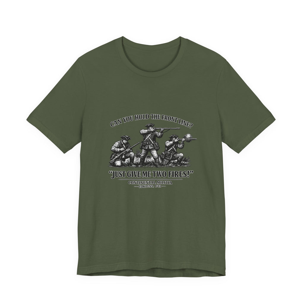 Continental Militia Two Fires Cowpens Premium Tee