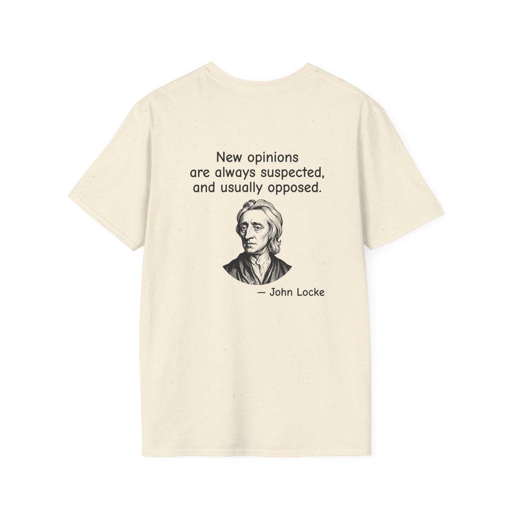 Locke New Opinions Back Print T-Shirt